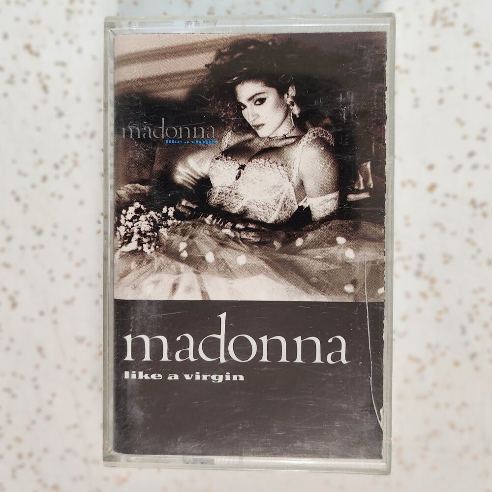 Madonna Like a Virgin Cassette Tape